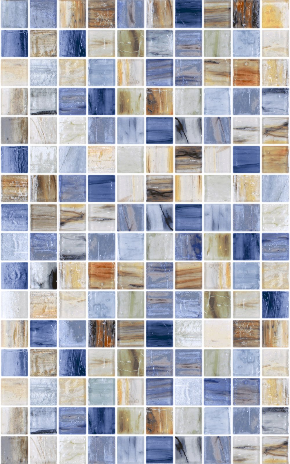 ASIA TILE 25X40 EMPIRE BLUE EMBOSSED